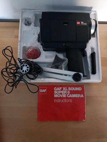 Gaf sound super cinepresa - super, 8