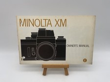 Minolta XM Owners Manual
