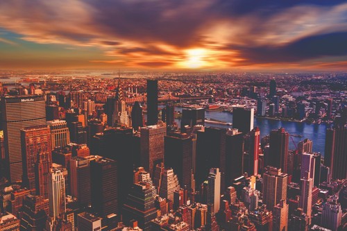 New york city stampa - york,