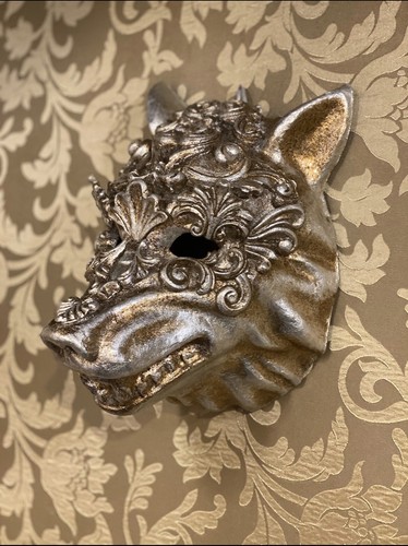 Maschera lupo veneziano - , fatta