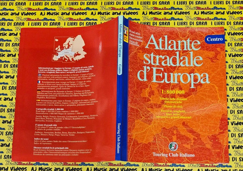 Book libro atlante stradale - libro,