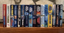 Lot 16 Clive Cussler Dirk Pitt Hardcover with Dust Jacket Nice Action Thriller