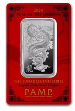 Lingotto pamp argento 999 oz - lingotto,
