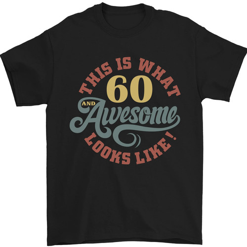 Shirt uomo compleanno - uomo, 60°