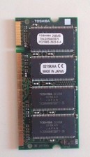MODULO MEMORIA RAM 256 MB DDR-RAM PC-2100S Laptop-Memory Toshiba THLD25N01B75