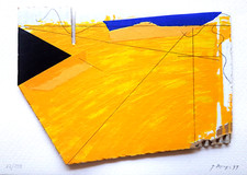 GIANFRANCO PARDI: SERIGRAFIA COLLAGE