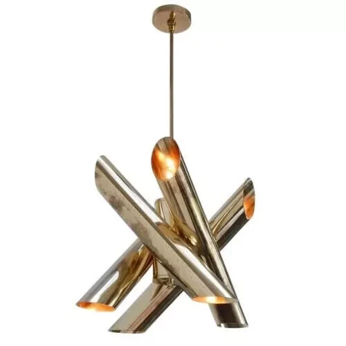 Lampadario sputnik ottone - sputnik,