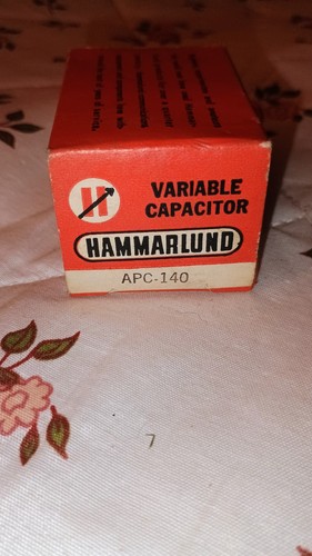 Hammarlund variable capacitor - variable,