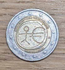 Moneta due euro bundes - due,