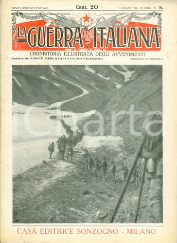 1916 guerra italiana ww1 la - la,