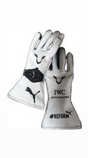White lewis hamilton gloves