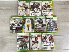 Lotto di 10 Xbox 360 Madden