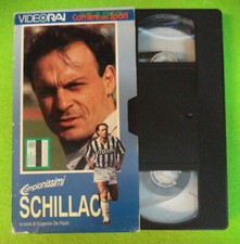 VHS film I CAMPIONISSIMI SALVATORE TOTO SCHILLACI Juventus CORRIERE(F243) no dvd