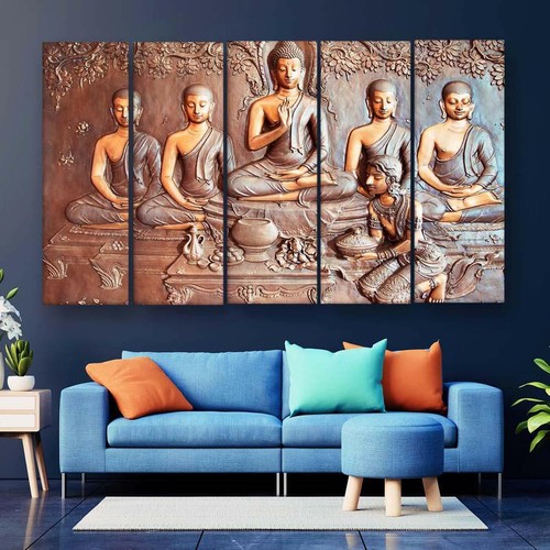 Lord buddha quadri murali - quadri,