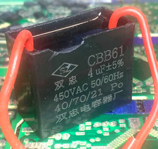 4uF 450VAC CBB61 Condensatore