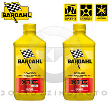 2Lt OLIO MOTORE 100% SINTETICO MOTO 4T BARDAHL XTC C60 10w50 MA2 FULLERENE-POLAR