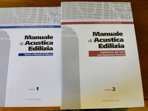 Manuale acustica edilizia - manuale,