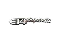 Targhetta et4 frontale - targhetta, "et4
