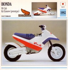 Fiche Moto : HONDA Cub 90 Kit
