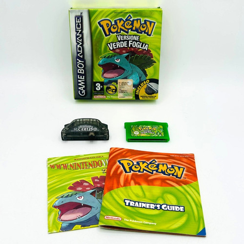 Pokémon verde foglia gba - pokémon,