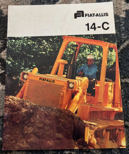 Fiat allis dozer brochure - fiat, 14-c