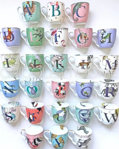 Tazza mug alphabet - tazza, yvonne