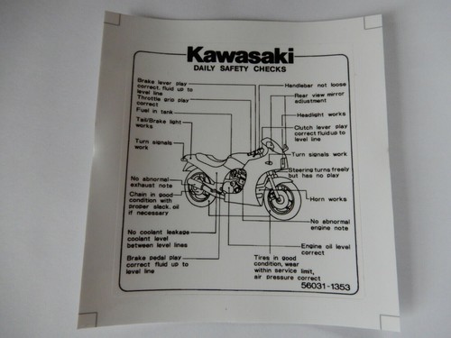 Adesivo decalcomania kawasaki - adesivo,