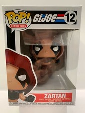 FUNKO POP RETRO TOYS ZARTAN 12 G.I. JOE VINYL FIGURE - NEW NUOVO