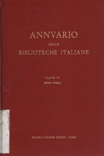 Annuario delle biblioteche