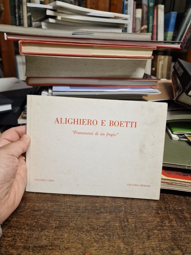 Alighiero boetti frammenti - boetti,