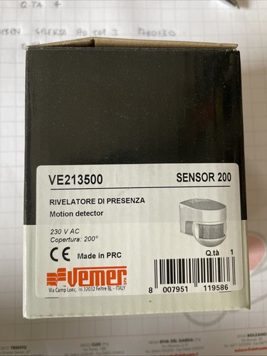 Vemer ve213500 sensor 200 - ve213500,