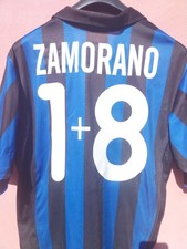 MAGLIA SHIRT CAMISETA CALCIO INTER ZAMORANO 1+8 TG L