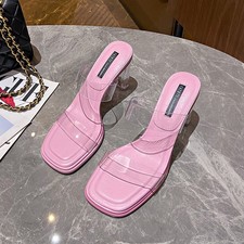 Ciabatte donna trasparenti