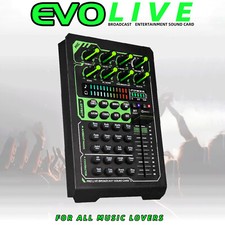 Bluetooth Live Broadcast Controller DJ Mixer Scheda Audio Mixer 20 Effetti Sonori
