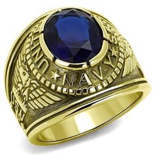 Anello militare uomo US Navy