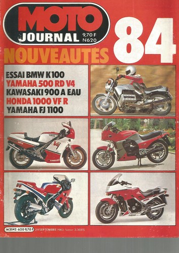 Moto journal 620 - journal, nouveautes