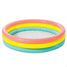 Piscina 3 Anelli Colore Rosa
