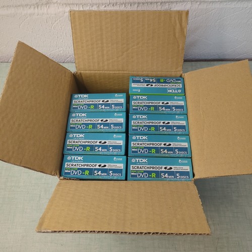 45x tdk mini dvd antigraffio - mini, dvd-r