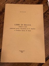 Libri magia antichi - o, rari