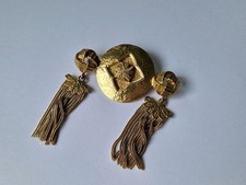 Rare Broche / pendentif Ysl Vintage Yves Saint Laurent Vintage Big Brooch YSL 