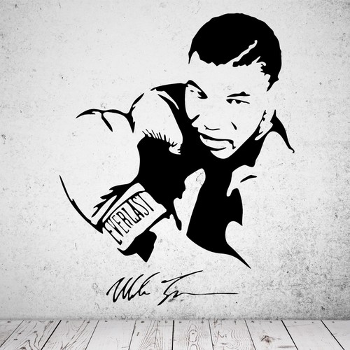 Adesivo murale ferro - , mike