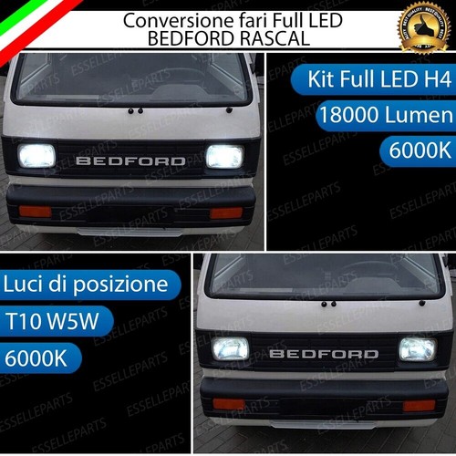 Conversione fari led bedford - fari,