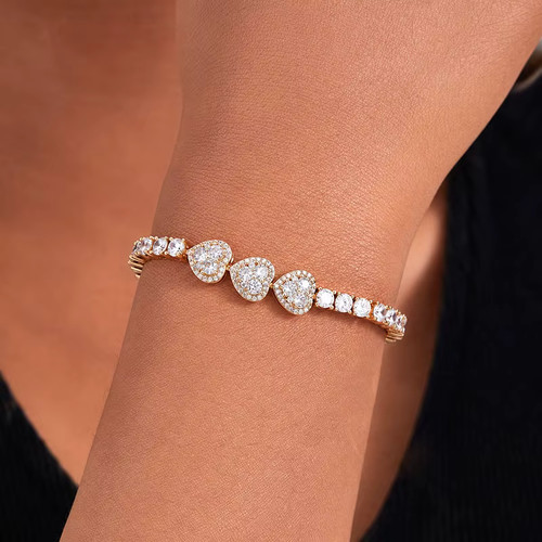 Bracciale tennis 5mm - tennis, 3.5mm