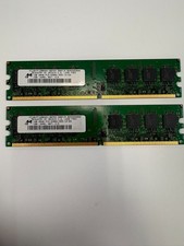 Lotto 2x Micron 1GB DDR2