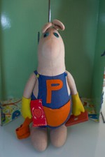 Bambola Lenci Grande "l'elettricista" con scatola e certificato di garanzia 