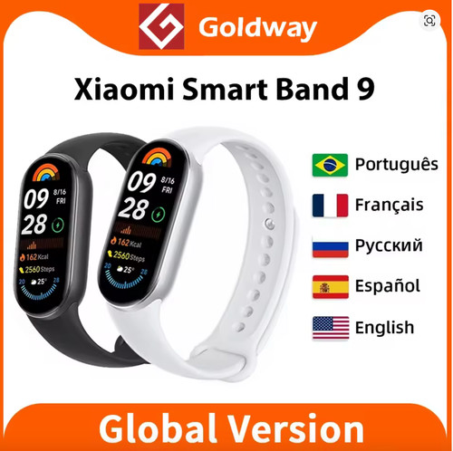 Xiaomi band global black - band, 9
