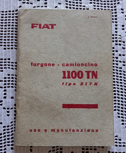 Fiat furgone camioncino - fiat, 1100