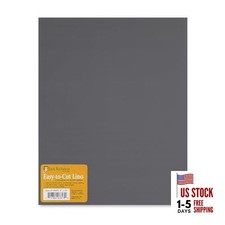 Unmounted easy cut - easy-to-cut, linoleum