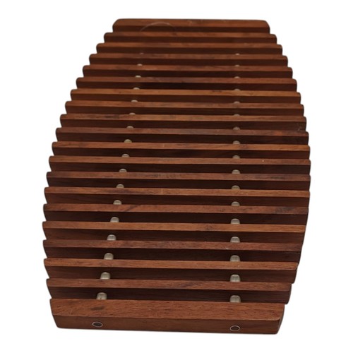 1960s mcm teak - 1960s, aluminum