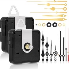 2pz Meccanismo Movimento Orologio Albero Lungo Alta Coppia con 5 Paia di Lancette8698